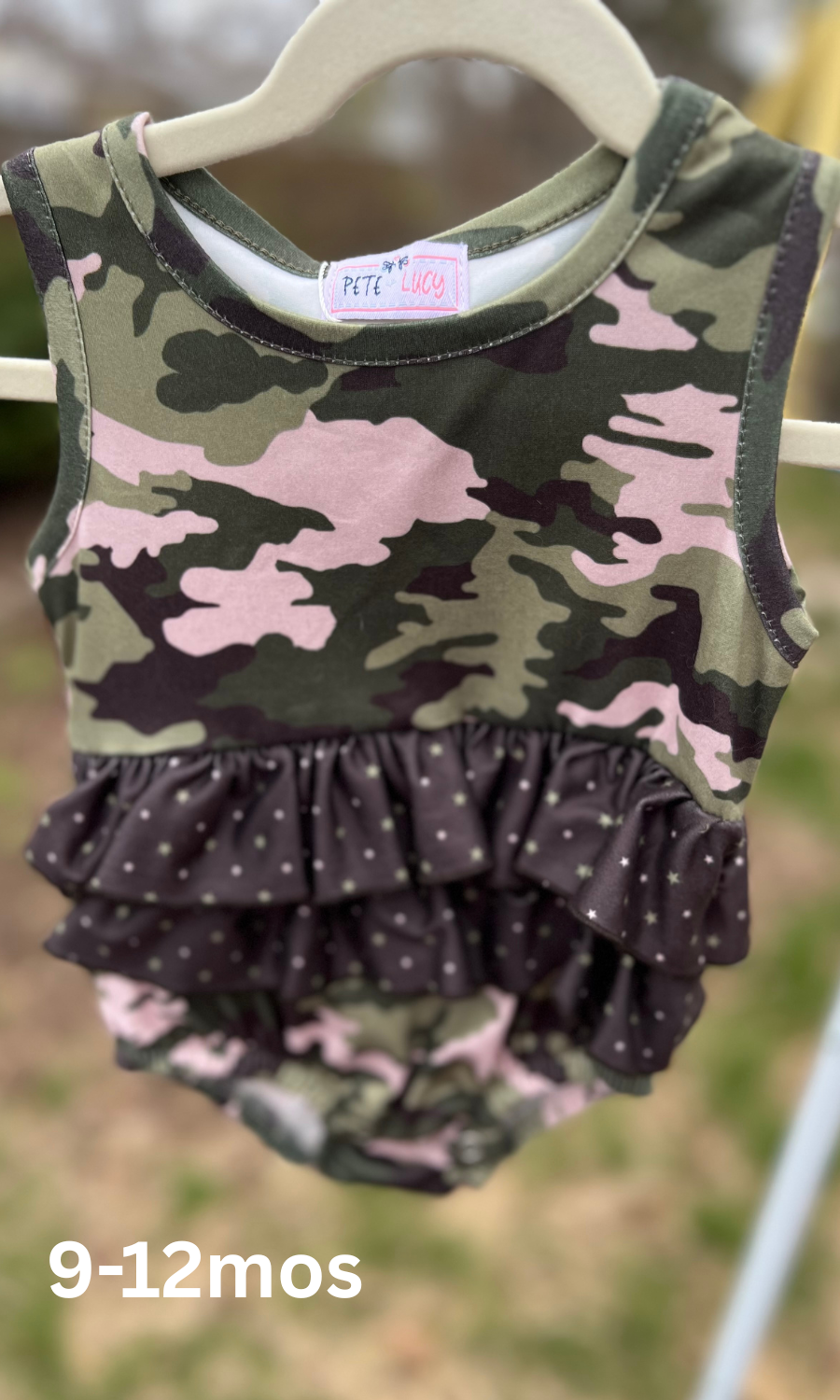 Camo Romper