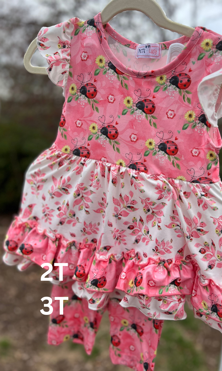 Ladybug Capri Set