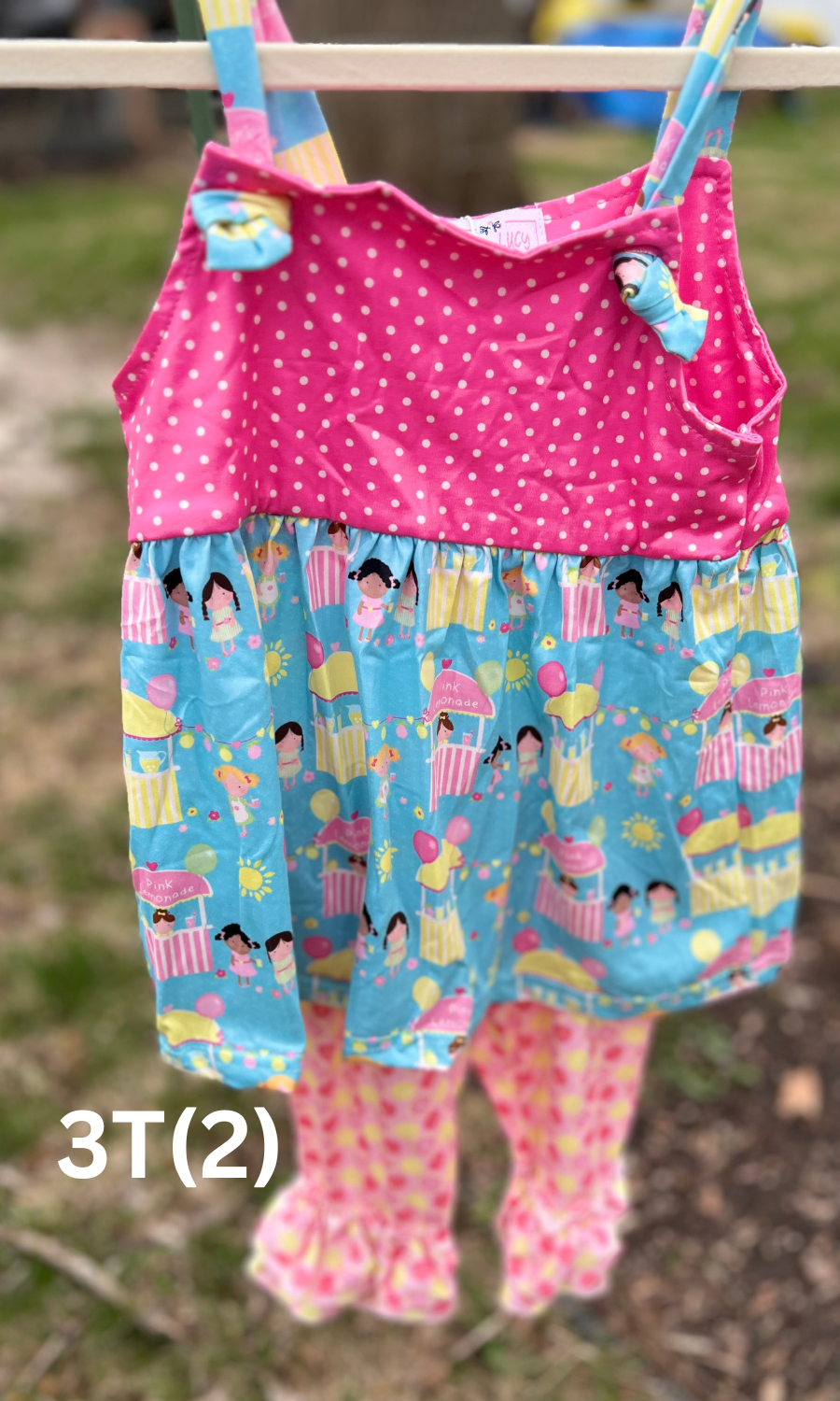 Lemonade Capri Set