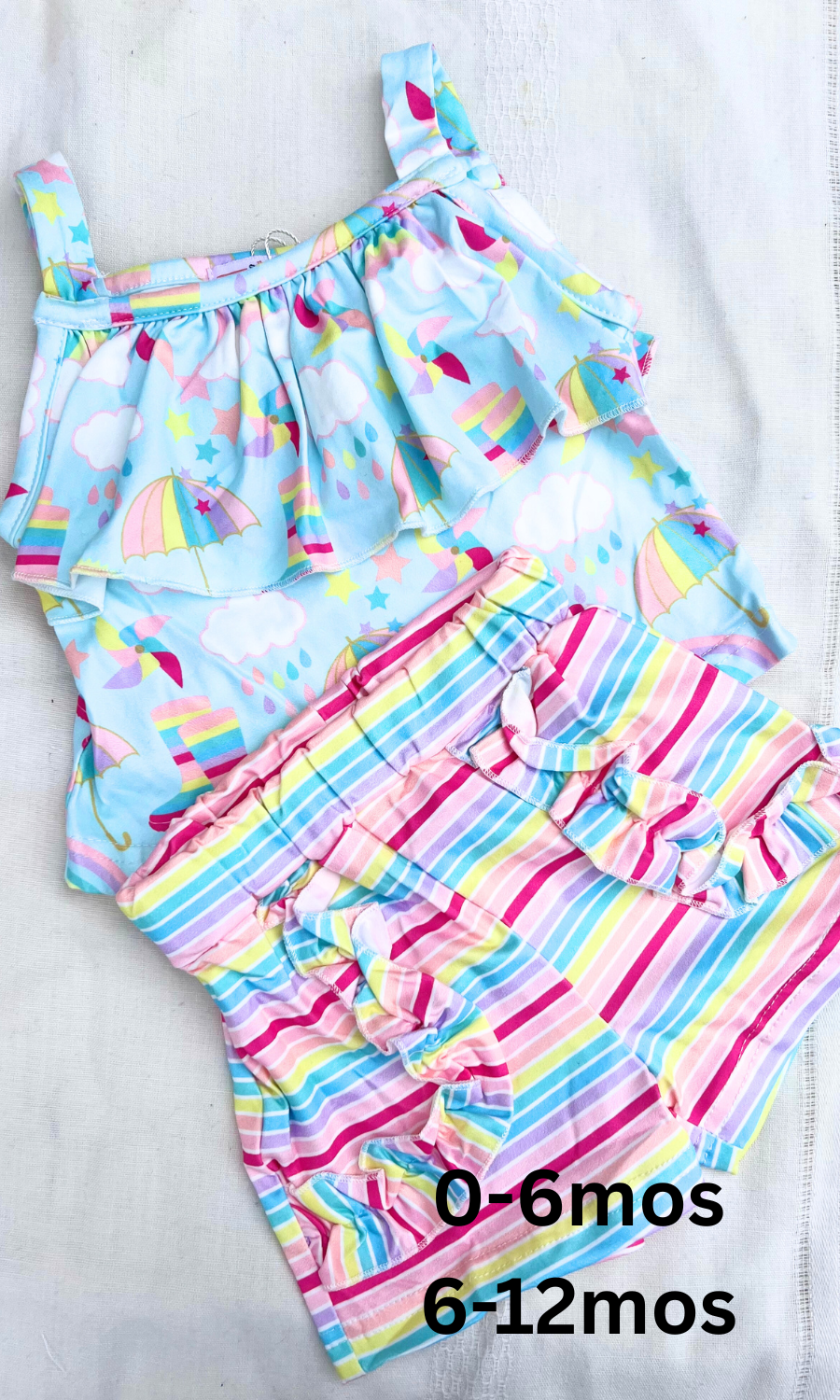 Rainbow Short Set