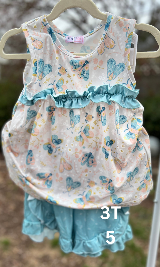 Butterfly Short Set