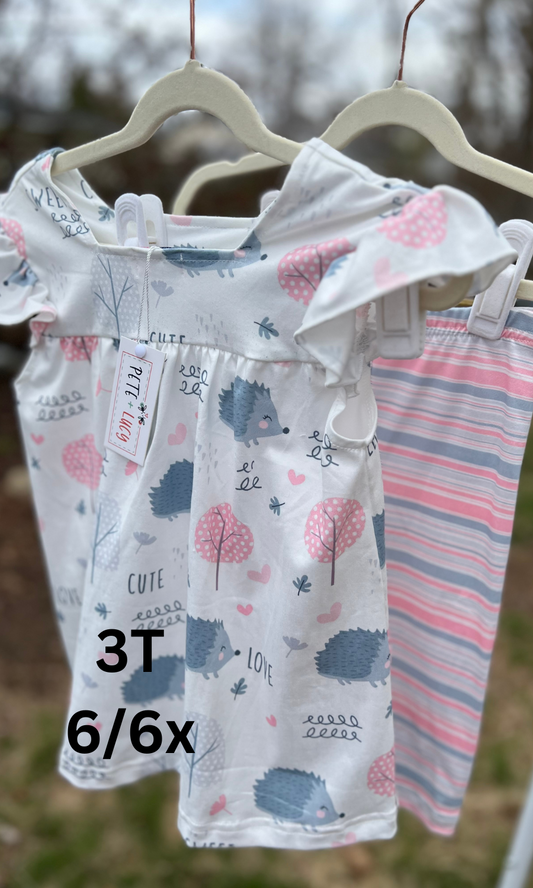 Hedgehog Capri Set